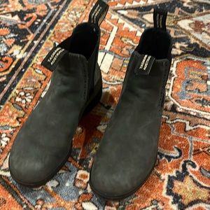 Blundstone Womens High Top Boots Rustic Black 6.5 AU/9.5 US